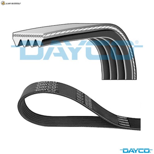 Ribbed belt 4pk915 for - v-ribbed,