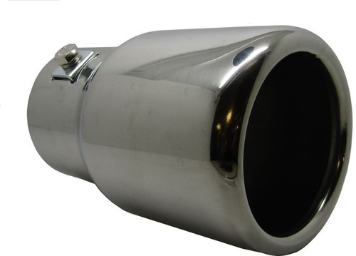 Round exhaust tail trim pipe - tail,