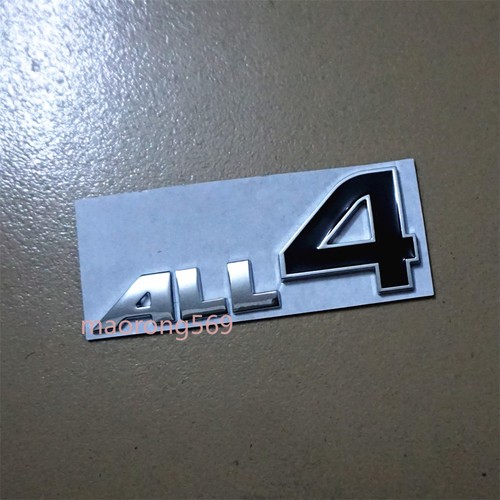 Silver chrome black all4 - black,