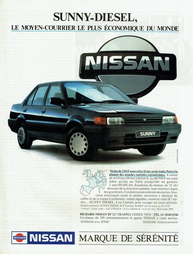 Advertising 0322 1990 nissan - advertising,