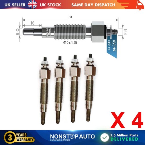 Glow plugs for - for, nissan