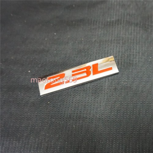 Chrome silver red - 2.3l,