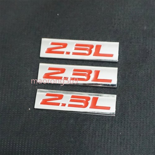 Chrome silver red - 2.3l,