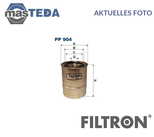 Pp904 fuel filter filtron - pp904,
