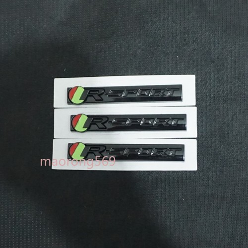 Small black glossy sport - 3x, r-sport